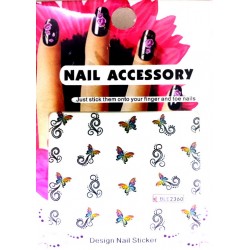 Tatuaj unghii pe baza de apa #BLE2360